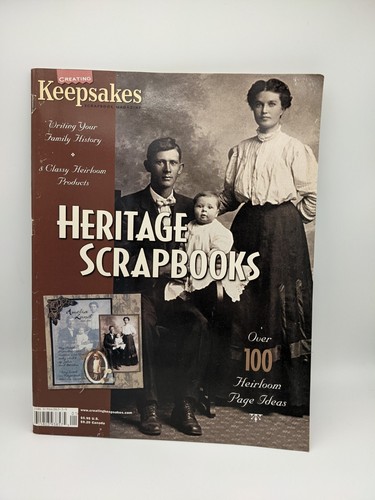 Logiciel HERITAGE Creating Keepsakes – Cliparts & Polices Pour Scrapbooking – Neuf Scellé