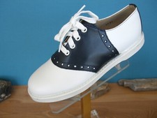 Willits Classic Navy blue/white Saddle Shoes NOS School Uniform Adult sizes