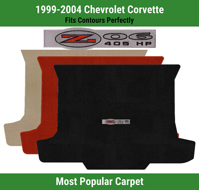 Lloyd Ultimat Deck Carpet Mat for 1999-2004 Chevrolet Corvette w/Z06 405 HP Logo