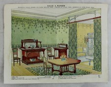 Dining Room, Living Room, Etc - Barbedienne Furniture Advertisement - 1899 - Bur