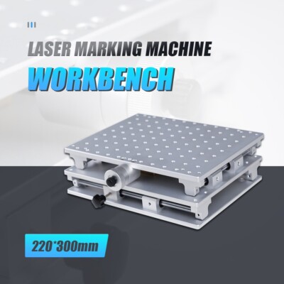 US Stock 2 Axis Workbench For Fiber Laser Engraver,220*300mm X,Y Axis Work Table