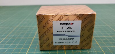 Computar V2520-MPZ Industrie Objektiv mit fester Brennweite 25mm 1:2.0 1'' C-Port