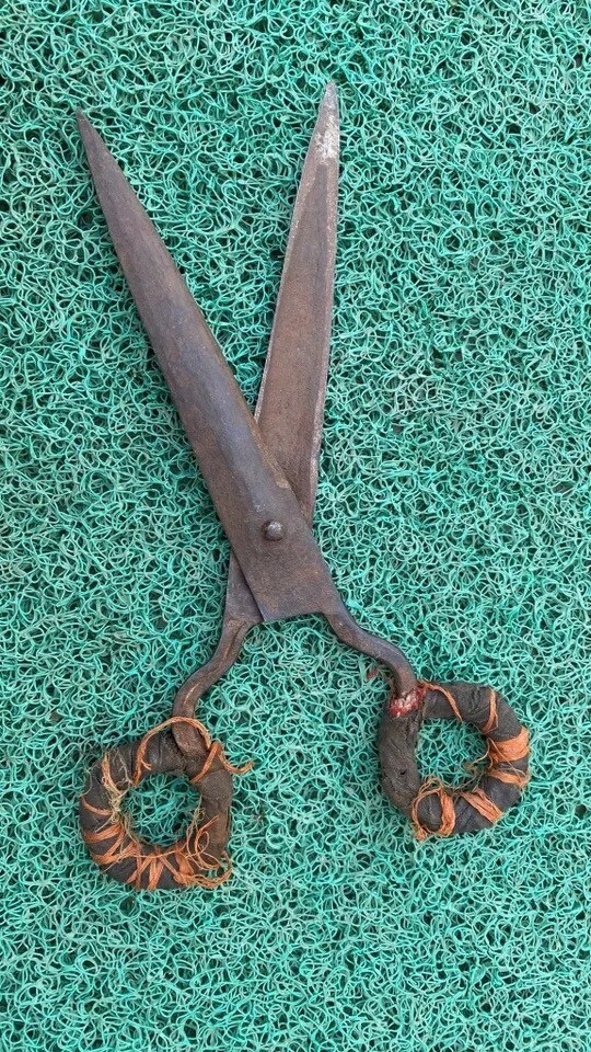 調理器具 secondhand ferric Ancient Traditional Rare Rusty Old Look Original Iron Hand Forged