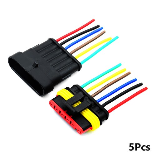 Car 18 AWG Waterproof 1/2/3/4/5/6 Pin Plug Connector Terminal 1/5Pcs - Picture 24 of 24