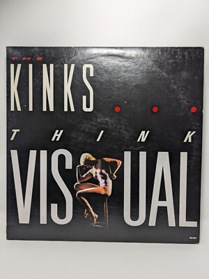 The Kinks - Think Visual LP 1986 Original VG Vinyl Album - Rock 'n' Roll Cities
