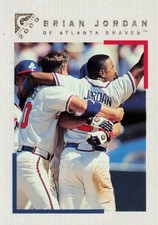 Brian Jordan Topps Gallery 2000 Baseball Card #52