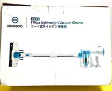 Moosoo XL618A Handheld Vacuum Cleaner - White and Blue