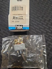 Pollak 34-225p 50a Toggle Switch New in Pack Free Shipping