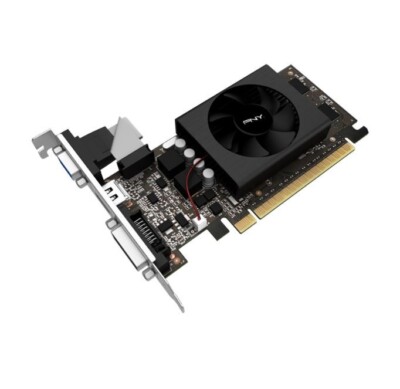 PNY NVIDIA GeForce GT 710 2GB DDR3 Video Graphics Card GPU VCGGT7102XPB | Tested