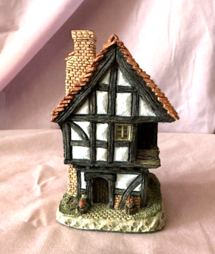Vintage David Winter Cottage - 'Spinner's Cottage' - 1985 - with box and COA - Afbeelding 1 van 10
