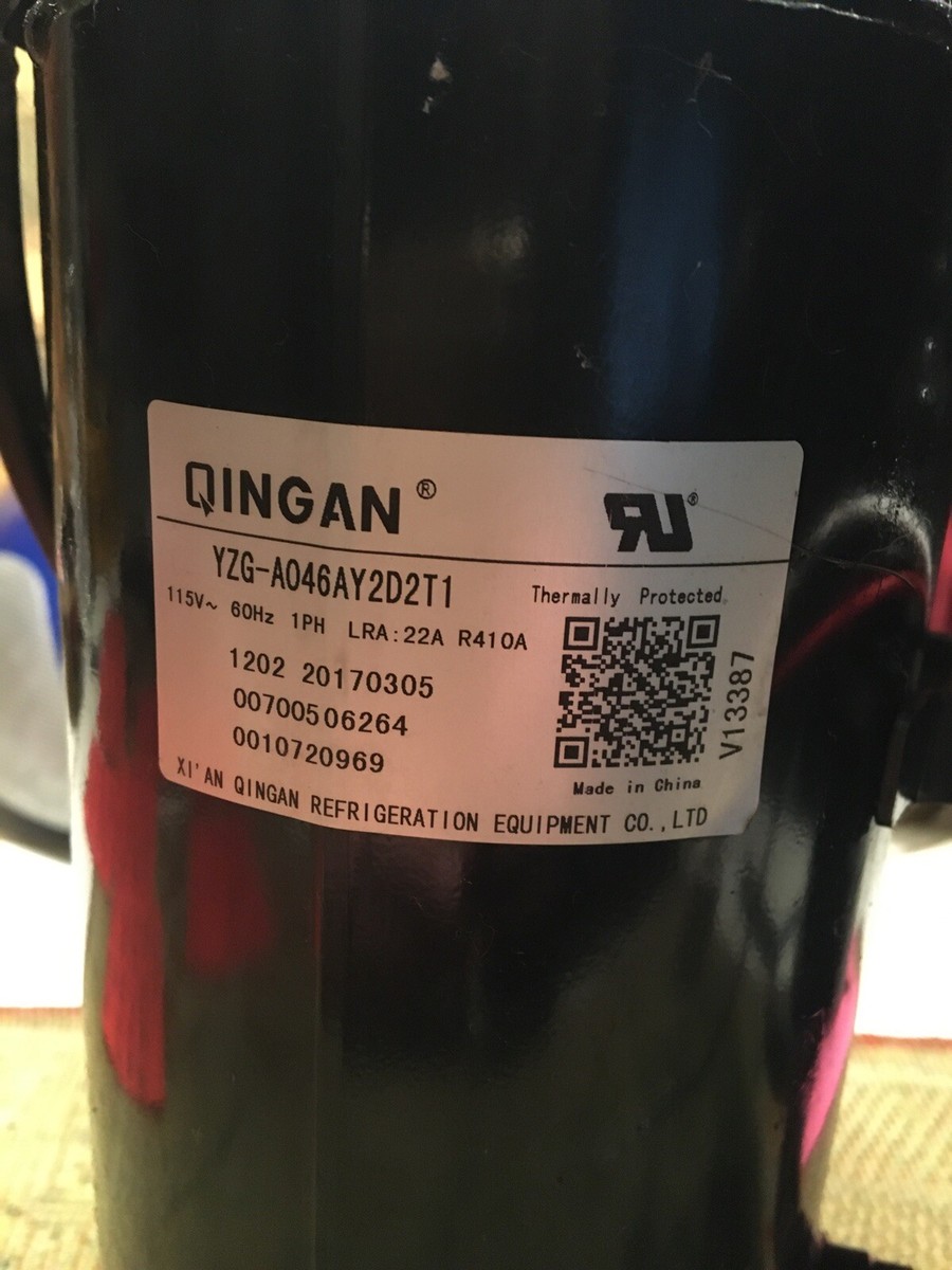 QINGAN YZG-A046AY2D2T1 115V 60 Hz LRA22A R410A Compressor | eBay
