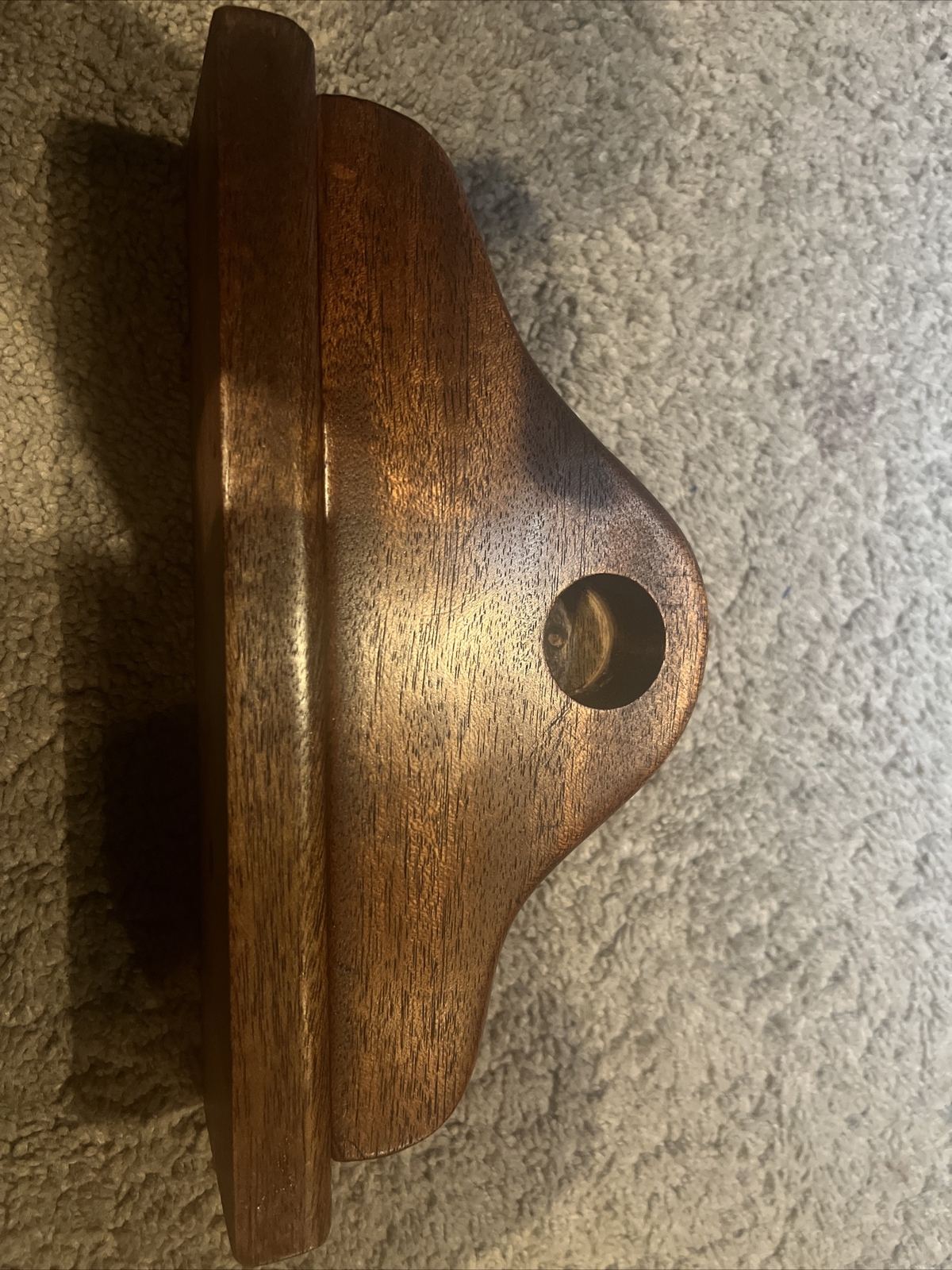 Mantel Clocks, Battery Operated, Silent Wood Table Clock wit
