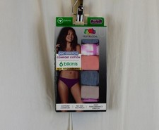6 PACK Fruit of the Loom Women's 360  Stretch Underwear Size Large