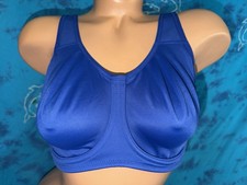 Wacoal 855170 Simone Royal Blue High Impact Covertible Underwire Sports Bra 38D