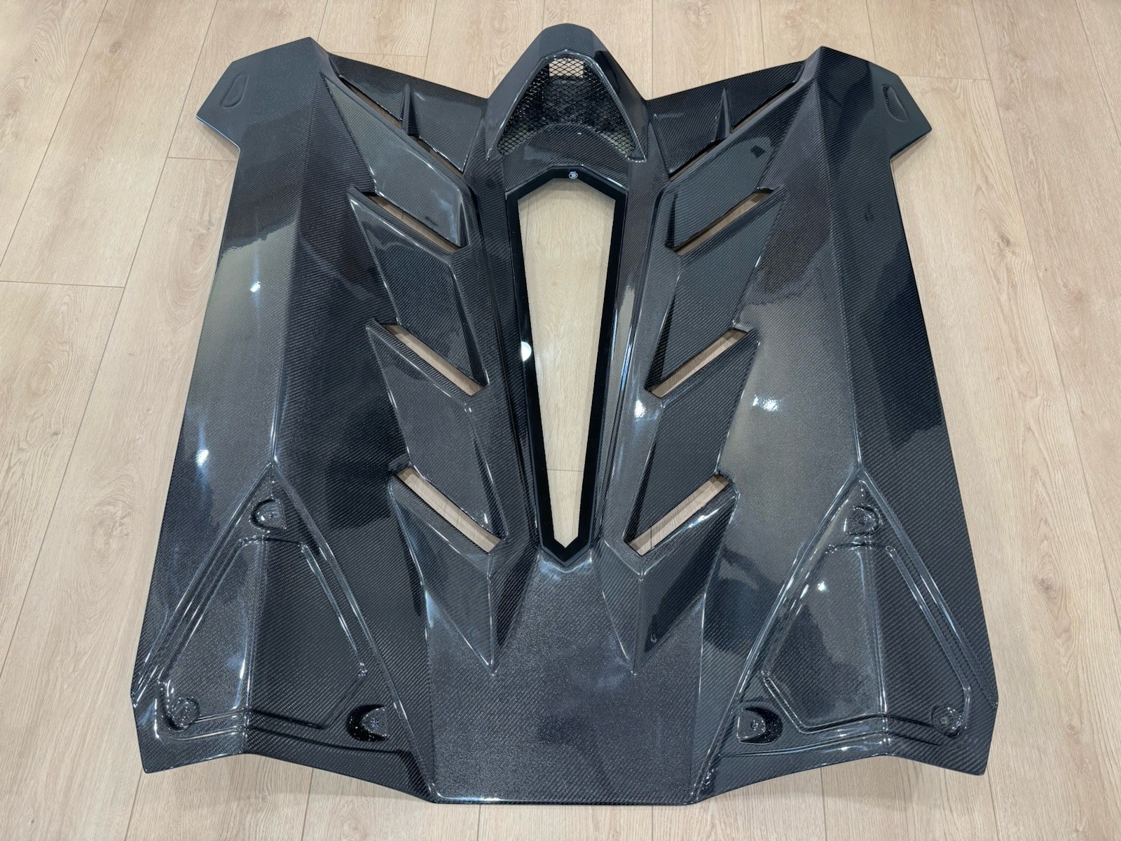 Lamborghini Aventador SVJ Style Dry Carbon fiber Engine Lid Cover USA Stock