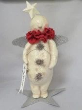 Bethany Lowe / Dee Foust - 16" Clarence Christmas Angel Snowman Figure (RARE)