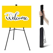 Easel Stand for Sign - 63 Inches Display Easel for Wedding Sign Poster - Li...