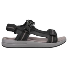 Propet Eli Strap River  Mens Black Casual Sandals MSV031N-BLGR