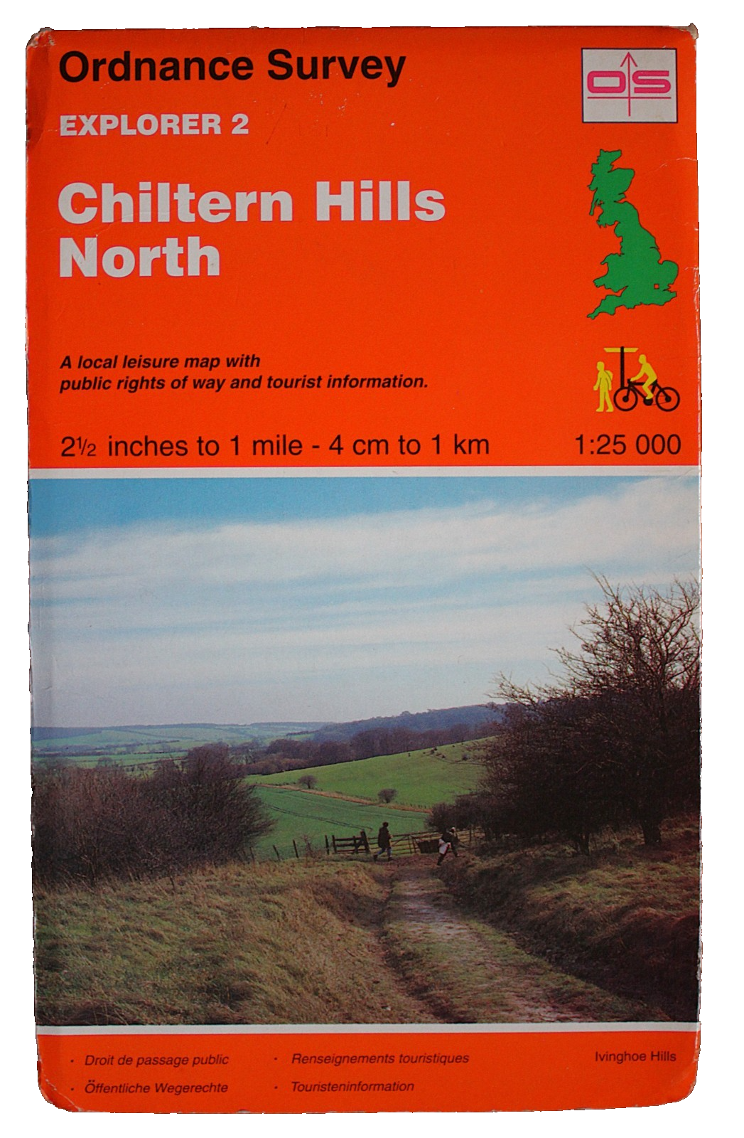 Ordnance Survey Explorer 2 Chiltern Hills North