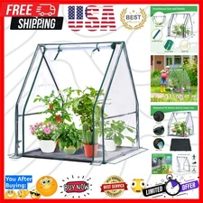 Portable Garden Greenhouse - 36'' x 36'' x 42'' for Small Plants & Germination