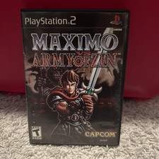 Maximo vs Army of Zin (PlayStation 2 PS2, 2003) Complete CIB - Tested