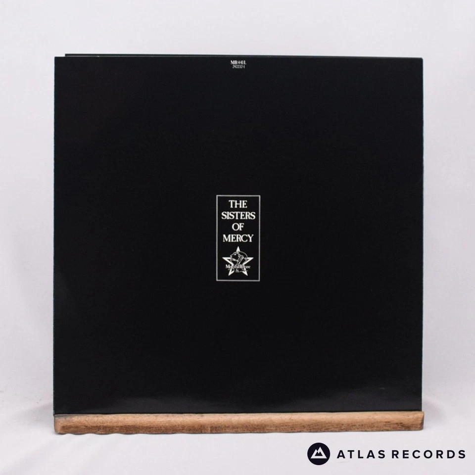 The Sisters Of Mercy Floodland 1-A 1-B Lyric Sheet LP Album Vinyl Record - EX/EX - Image 4 of 4