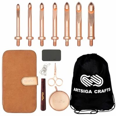 KnitPro Oasis Chunky 2-Inch Interchangeable Crochet Hook Set