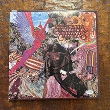 Carlos Santana Signed Abraxas Vinyl Record LP JSA Coa Autographed