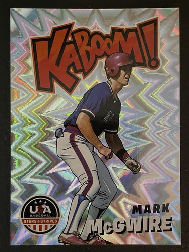Mark McGwire #5 2025 Panini Stars and Stripes Kaboom card