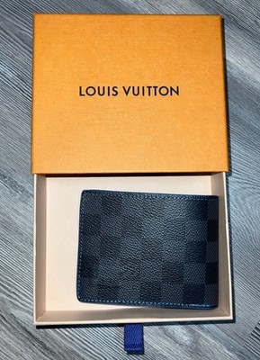 Louis Vuitton Multiple Wallet Damier Graphite Blau   Neu/Unbenutzt mit Box
