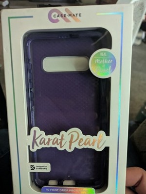 NEW Case-Mate Karat Pearl (Real Mother Of Pearl) Phone Case For Galaxy S10