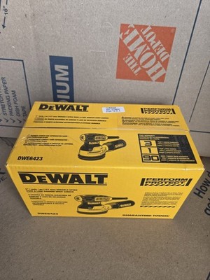DEWALT DWE6423 5 in Variable Speed Random Orbit Sander Removable Dust Bag