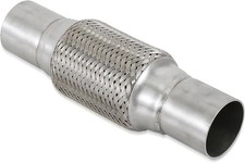 2''X6''universal stainless steel Exhaust Flex Pipe with Ends 10" Inch Long