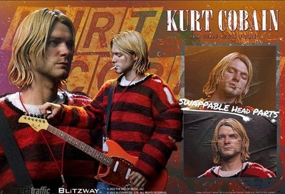 Blitzway Figure Kurt Scale Cobain 1⁄6 Nirvana COBAIN 1:6