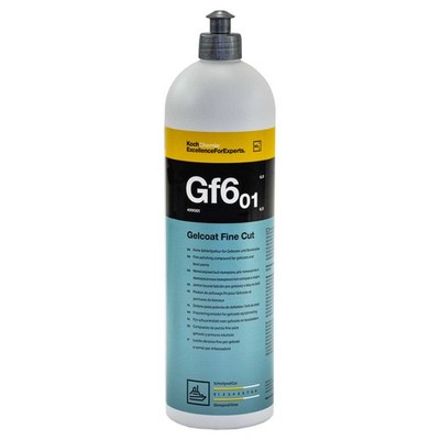 Feine Schleifpolitur Gelcoat Bootspflege Fine Cut GF6.01 Koch Chemie 1 Liter