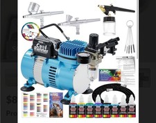 Master Airbrush Professional Multi purpose airbrushing system. ABD kit Sp7b 20
