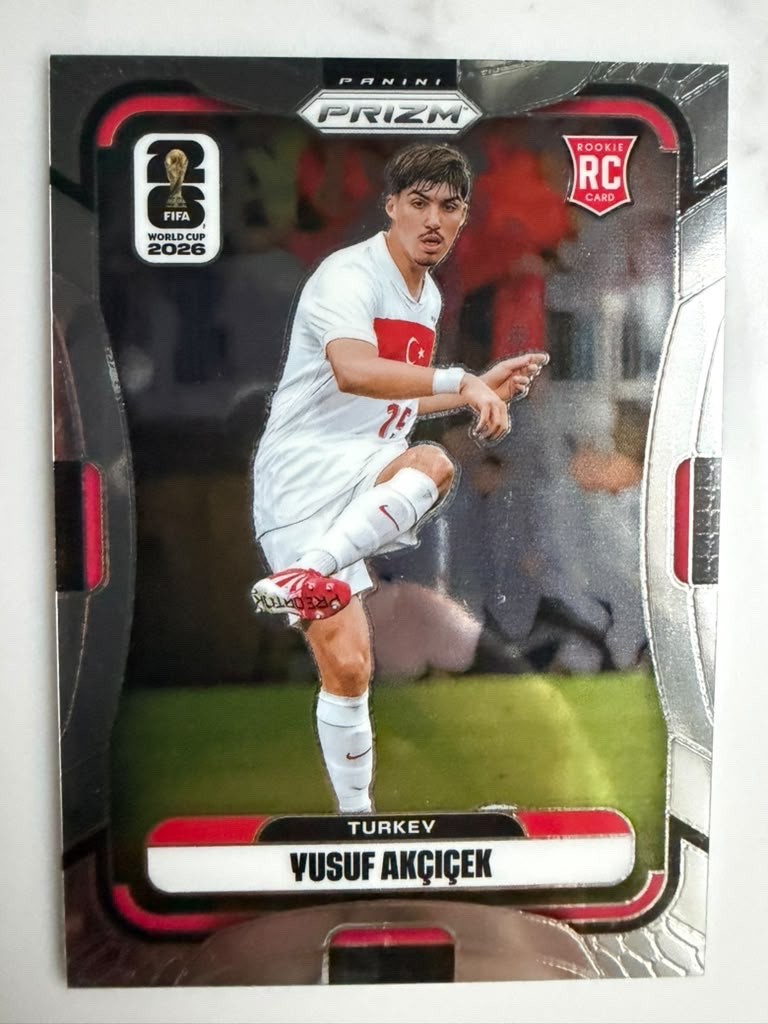2026 Panini Prizm FIFA World Cup Yusuf Akcicek #491 Base Turkey