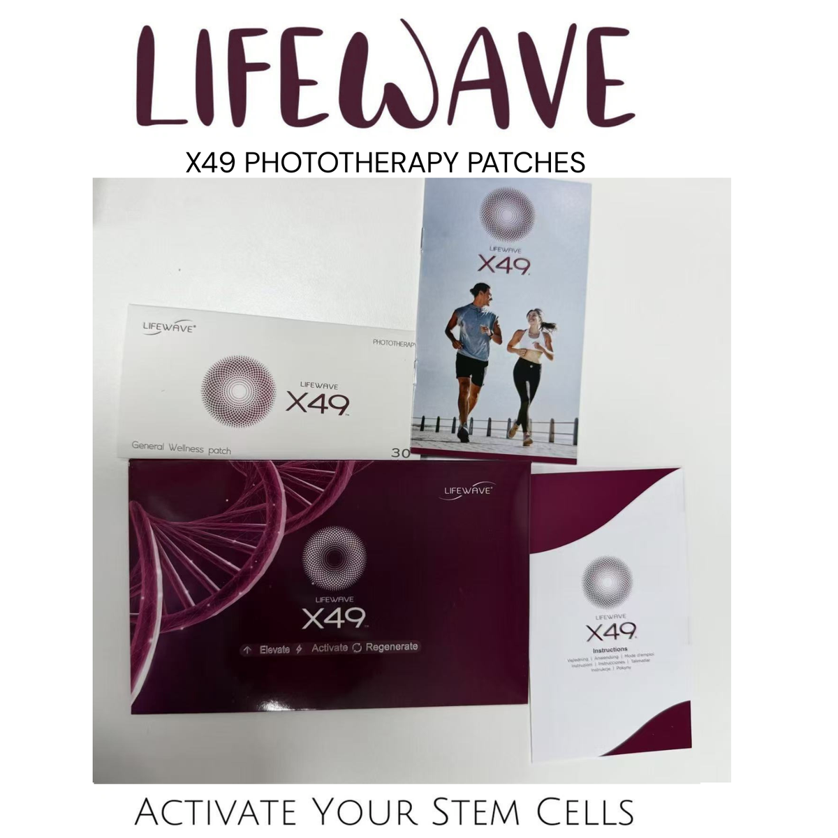 LifeWave X49 Stem Cell Booster, 30 Patches - Exp. 11/2026 | eBay