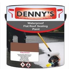 Denny's Roof & Pond Waterproof Coating Paint 500ml 1L – 125 Colours