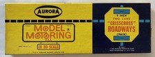 AURORA MODEL MOTORING TJET HO SLOT CAR 1524 9" CRISS CROSS ROADWAYS in Box NOS