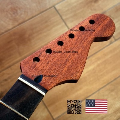 Mahogany Rosewood Strat Neck Satin Fits Stratocaster Warmoth