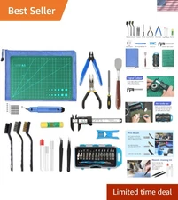 Complete 45-Piece 3D Printing Tool Set for Expert Post-Processing & Cleaning
