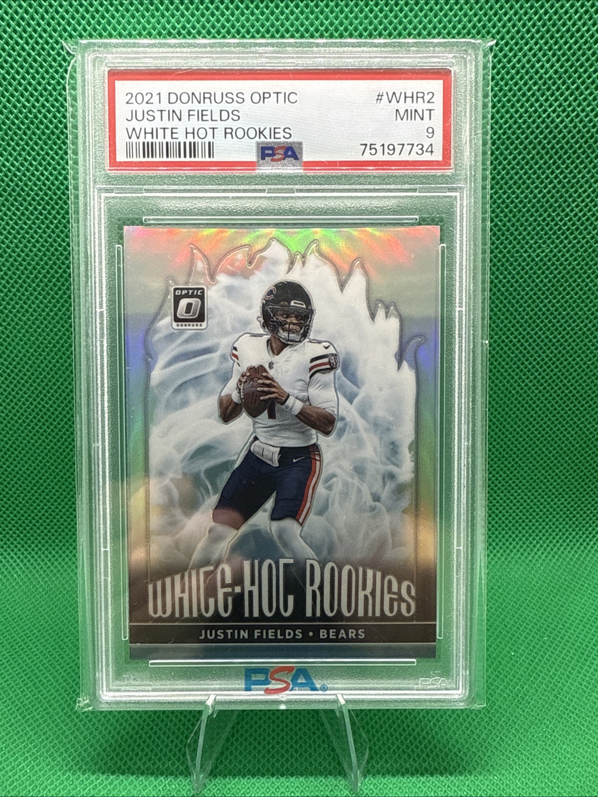 2021 Panini Donruss Optic - White Hot Rookies Justin Fields #WHR-2 (RC)