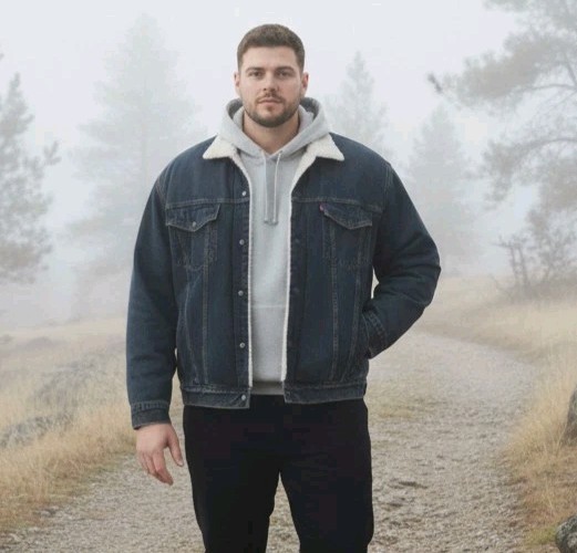 Levi's Men's Sherpa Trucker Jacket (Big) 2XL thumbnail 2