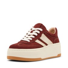 Madden Girl Women's Livvyy Platform Sneaker, Grey/White, 10