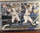 2024 Topps Now AARON JUDGE/SHOHEI OHTANI #OS-JO "DUAL MVP CARD"