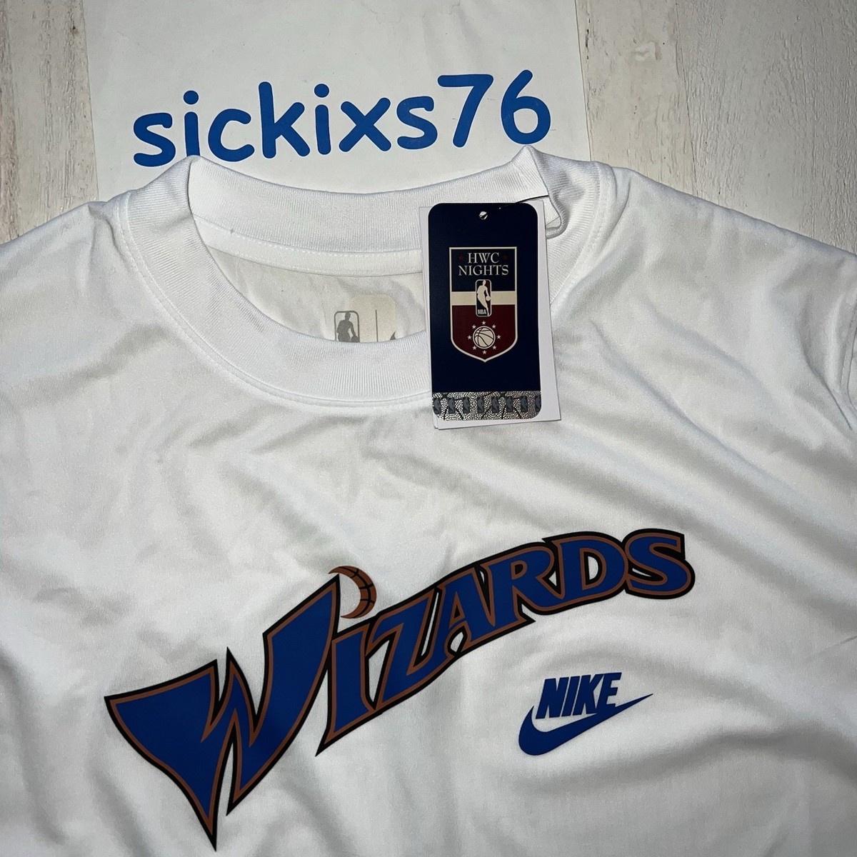 Nike Washington Wizards NBA Hardwood Classics Pregame Warmup