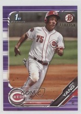 2019 Bowman Draft Purple 230/250 Eric Yang #BD-118 fm0