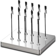 Magnetic Helping Hands for Soldering - All-in-One Station with 10 Flexible Clips