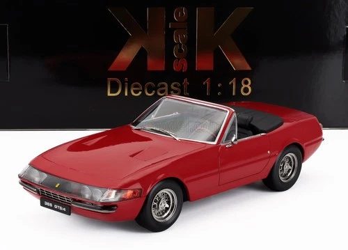 1/18 KK-SCALE - FERRARI | 365 GTS DAYTONA SPIDER 1-SERIES OPEN 1969 | RED - Foto 1 di 1